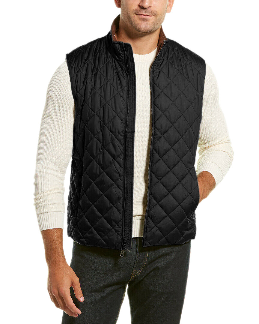 brooks brothers diamond quilted vest